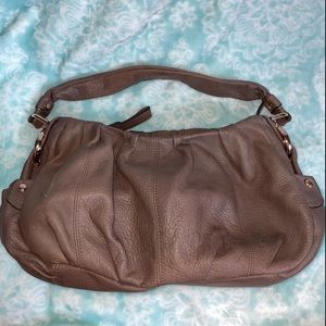 B Makowsky leather shoulder bag